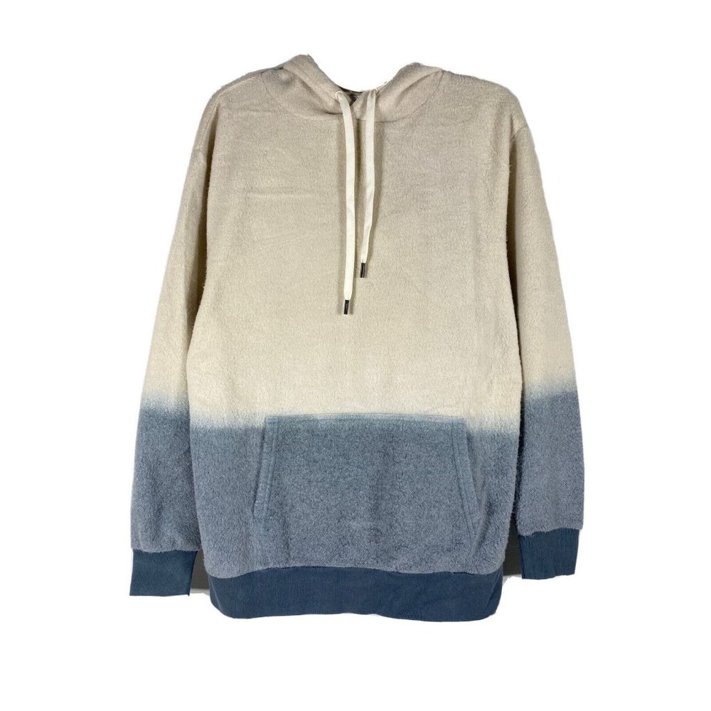 Feat Blanket Blend Pullover Hoodie Medium Colorblock Beige Multicolor